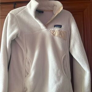 Patagonia Cream Fleece Jacket